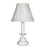 Настольная лампа с абажуром Аврора 10027-1N