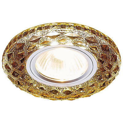 Точечный светильник встраиваемый Ambrella light S288 BK