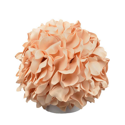 Настольная лампа декоративная Uniel ULW-R07 T/3000K/150C/A Гортензия Белый/Кремовый